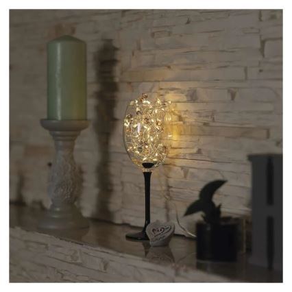 LED-slinga 40xLED/3xAA 1,5 m varmvit