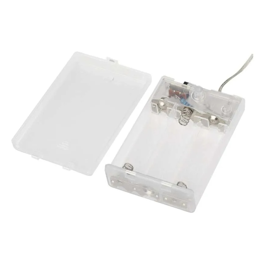 LED-slinga 40xLED/3xAA 1,5 m varmvit