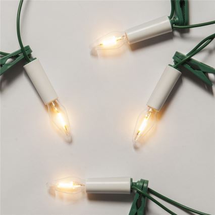LED-slinga FELICIA FILAMENT 16xLED 13,5 m varmvit, Tillverkad i Tjeckien