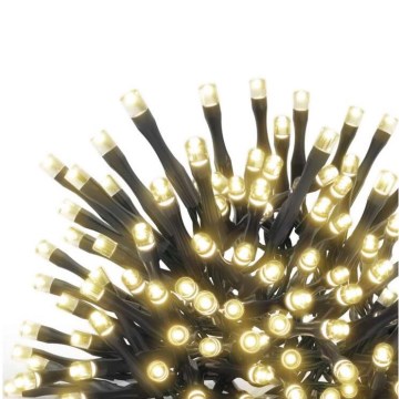 LED-slinga för utomhusbruk 100 LED/15 m IP44 varmvit