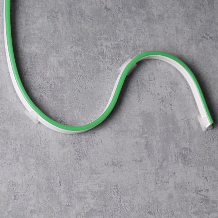 LED-slinga NEON 2 m LED/14W/12V IP65 grön