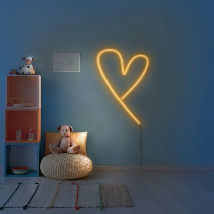 LED-slinga NEON 2 m LED/17W/12V IP65 orange