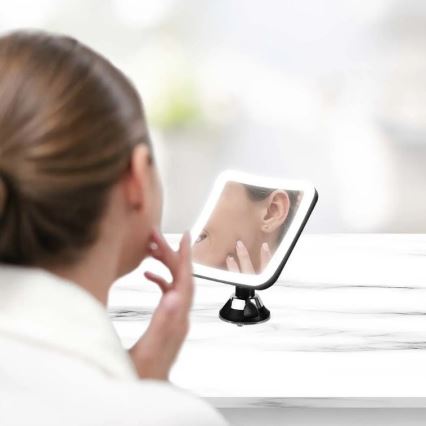 LED sminkspegel LED/3,2W/4,5V 3xAA IP44