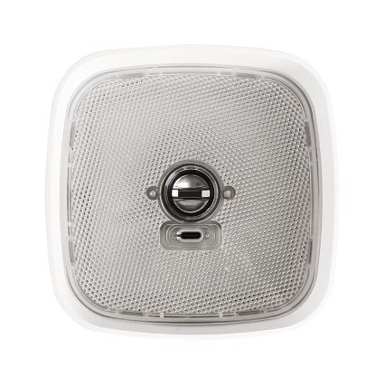 LED Solcellsdriven dimbar magnetisk touch-laddningsbar bordslampa LED/5W/5V 3000-6000K 3600 mAh IP65 vit