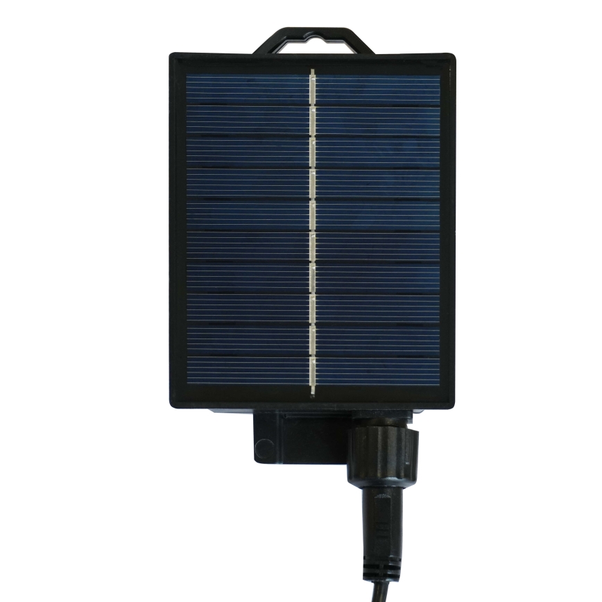 LED Dimbart solcellsljusslinga för utomhusbruk PARTY 10xE27/3,7V 1800 mAh 10 m IP44 + fjärrkontroll