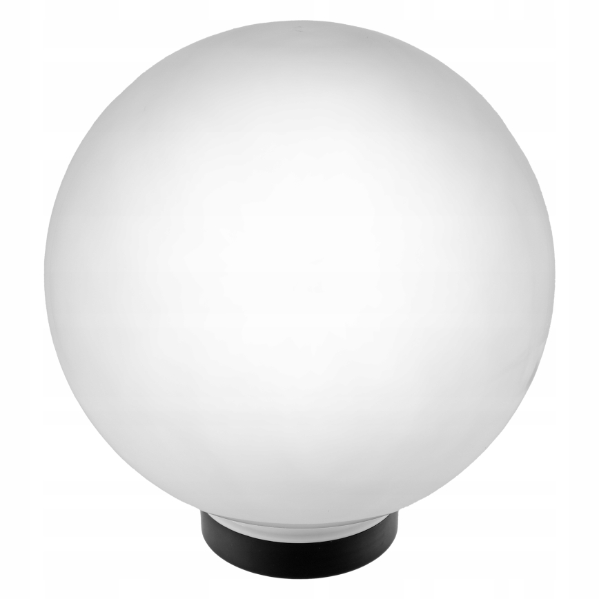LED-solarlampa 1,2 V, 6500 K (dagsljus), 200 mAh, Ø 30 cm, IP44, vit/svart