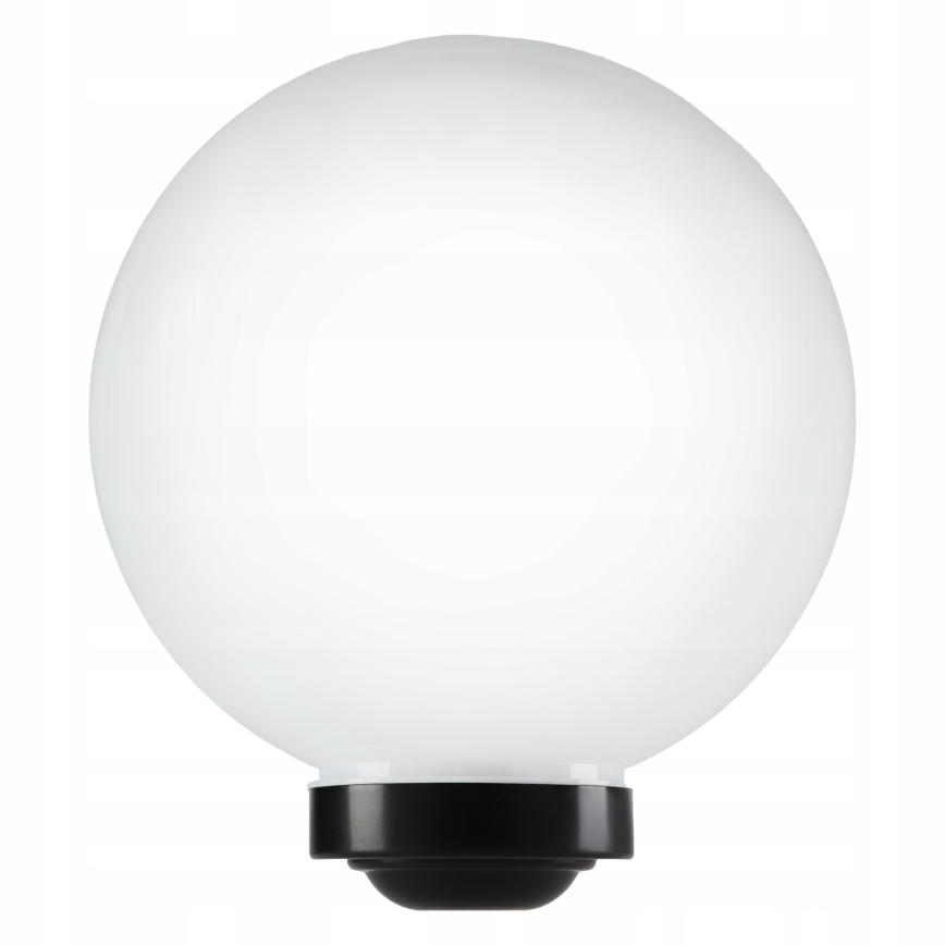 LED-solarlampa 1,2 V, 6500 K (dagsljus), 200 mAh, Ø 30 cm, IP44, vit/svart