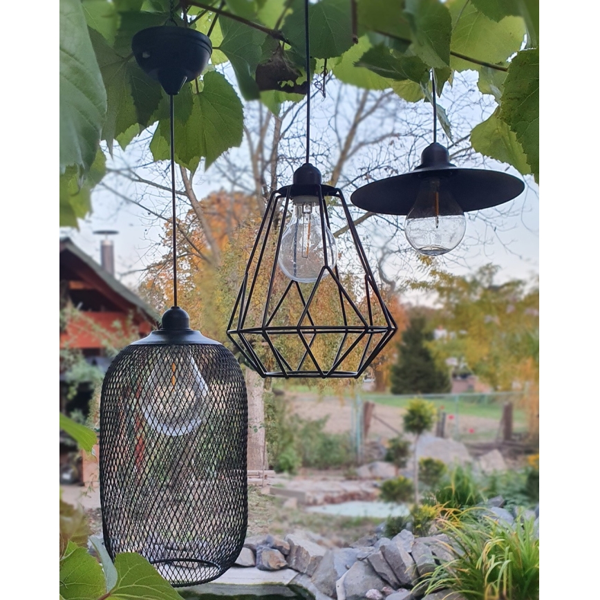 LED solarlampa på lina DINA 1,2V 200 mAh IP44