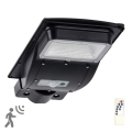 LED Solarlampa för utomhus med sensor STREET LED/3W/3,2V 5000 mAh IP65 + fjärrkontroll
