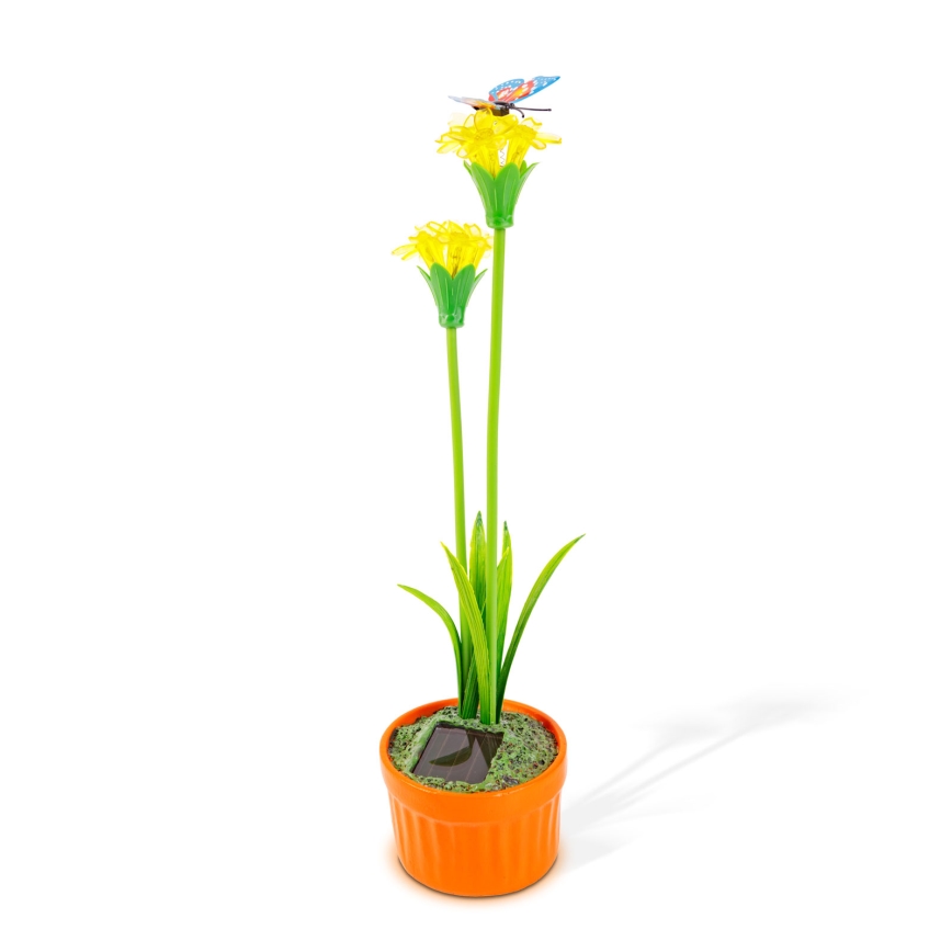 LED-solarlampa LED/1,2V 200 mAh IP44 blomformad