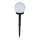 LED Solarlampa LED/1,2V 40mAh IP44 svart