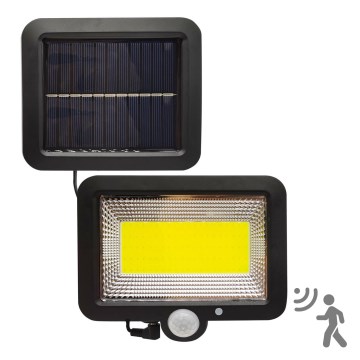 LED Solarlampa med sensor DUO LED/1W/3,7V 1200 mAh IP44