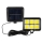 LED solarlampa med sensor LED/1,5W/3,7V 6000K IP44 1200 mAh