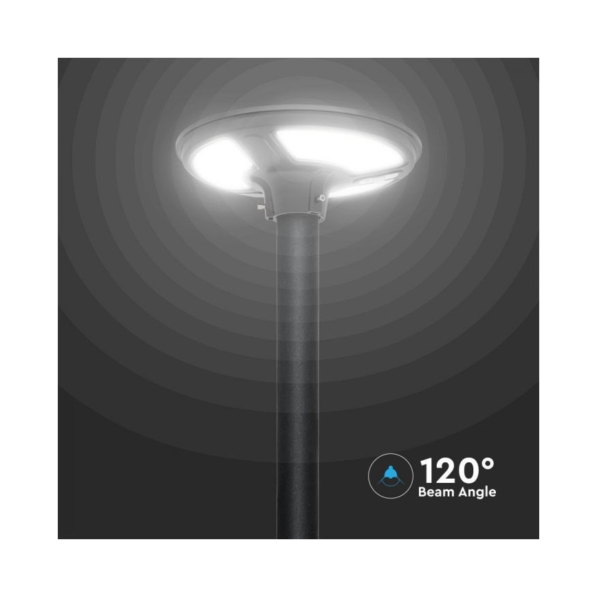 LED Solarlampa för utomhusbruk med sensor LED/10W/3,2V IP65 4000K 15000 mAh + fjärrkontroll