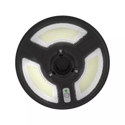 LED Solarlampa för utomhusbruk med sensor LED/7,5W/3,2V IP65 4000K 15000 mAh + fjärrkontroll