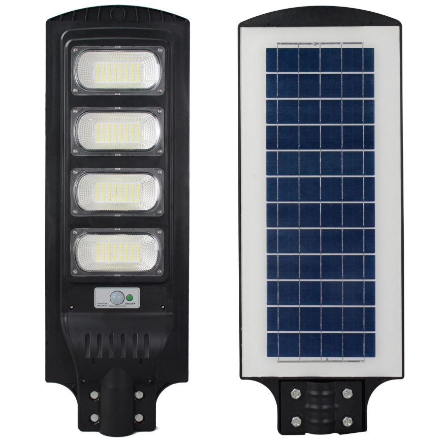 LED Solarlampa för utomhusbruk med sensor STREET LED/15W/3,2V 15000 mAh IP65 + fjärrkontroll