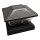 LED-solarlampa TOYA LED/4,5W/230V 3000/6500K 600 mAh IP44 svart