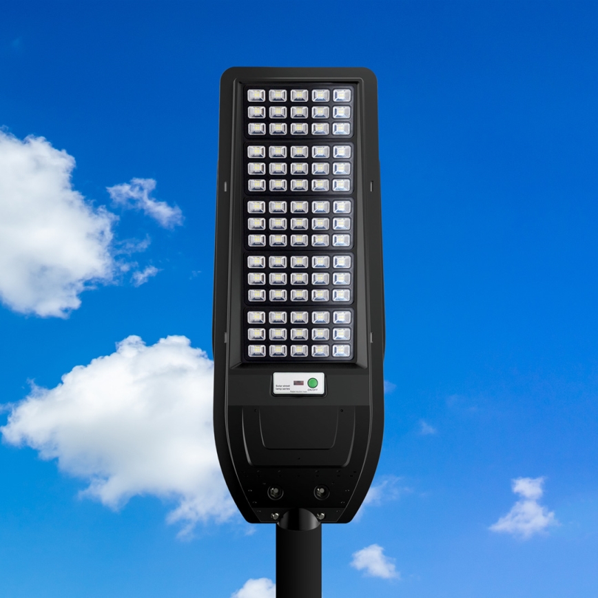 LED Solarlampa för utomhusbruk VIA 200W/20000 mAh 3,2V 6000K IP54 + fjärrkontroll