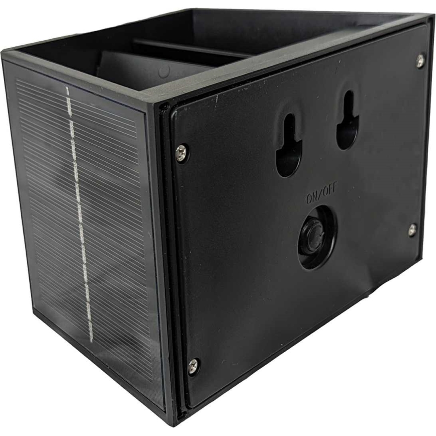 LED Solcellsvägglampa CUBUS 2xLED/1,5W/3,7V 1500 mAh IP54