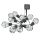 LED Solcell utomhuskedja 10xLED/1,2V 300 mAh 3,8 m IP44