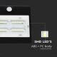 LED Solcell väggbelysning med sensor  LED/3W/3,7V 3000/4000K IP65 svart