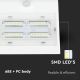 LED Solcell väggbelysning med sensor  LED/3W/3,7V 3000/4000K IP65 vit