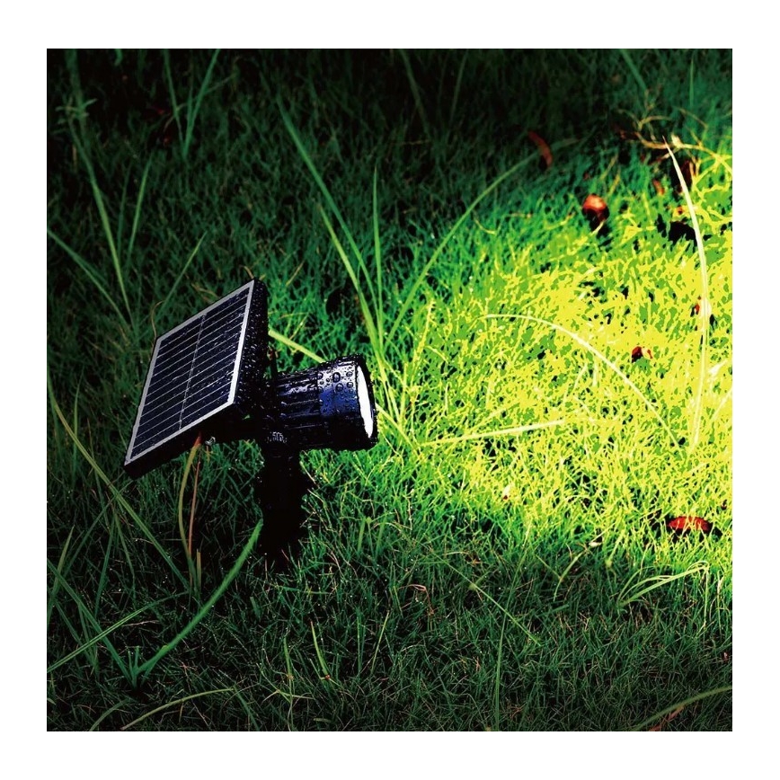 LED Solcellsbelysning SPIKE LED/2W/5,5V IP65 3000K 1200 mAh