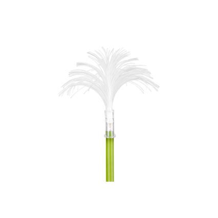 LED solcellsdriven dekorativ lampa med sensor 6xLED/1,2V 3000K 77 cm 600 mAh IP44