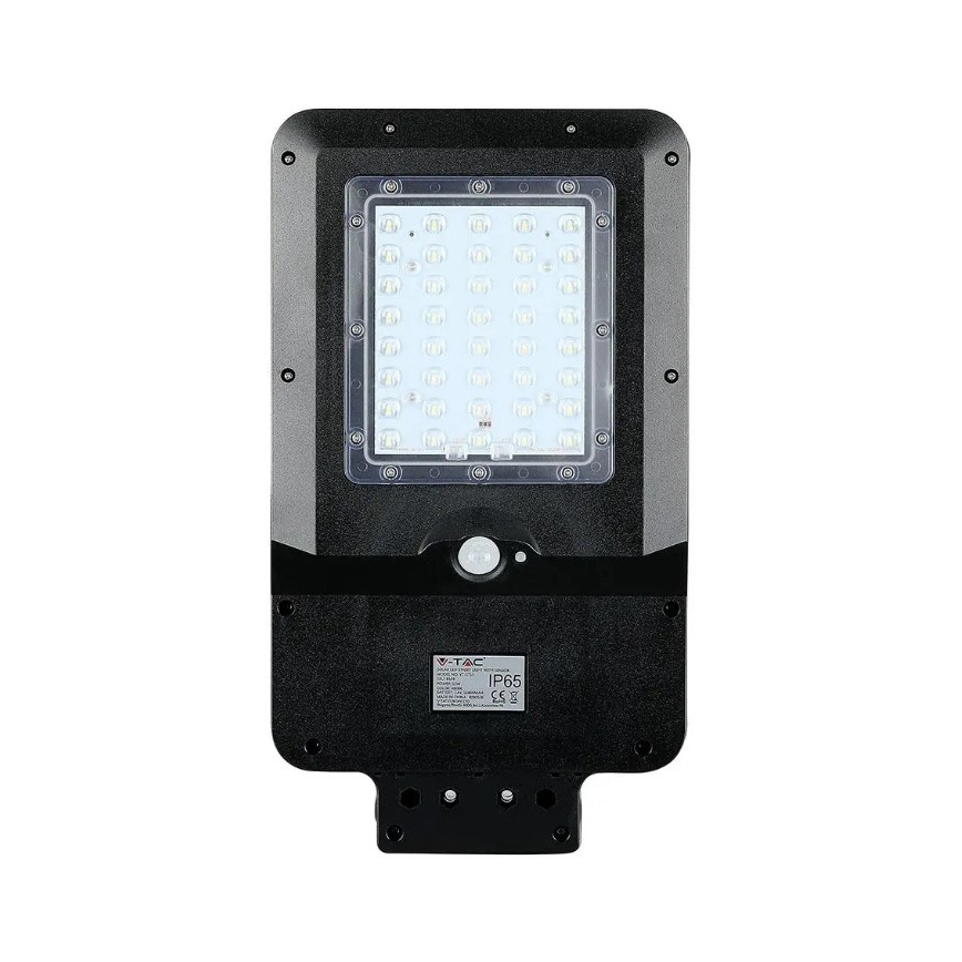 LED solcellsdriven gatlampa med sensor LED/15W/7,4V 6000K IP65 5400 mAh
