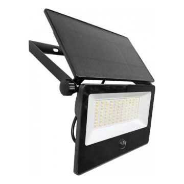 LED solcellsdriven strålkastare med sensor NCS G2 LED/30W/3,7V 3000/4000/6500K IP54 5200 mAh