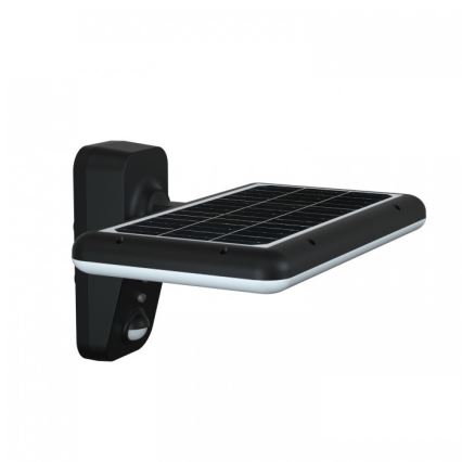 LED solcellsdriven vägglampa med sensor PHOENIX LED/15W/3,2V 3000/4000K IP65 6000 mAh