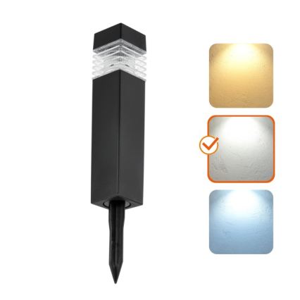 LED Solcellslampa AURORA LED/1xAAA 4000K IP44 100 mAh