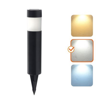 LED-solcellslampa AURORA LED/1xAAA 4000K IP44 100 mAh