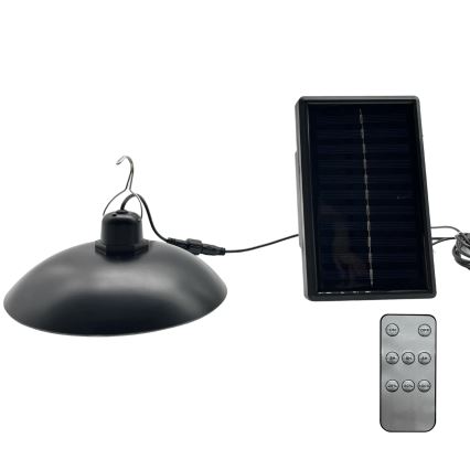 LED solcellslampa CELINA LED/1,8W/3,7V 2400 mAh IP44 + fjärrkontroll