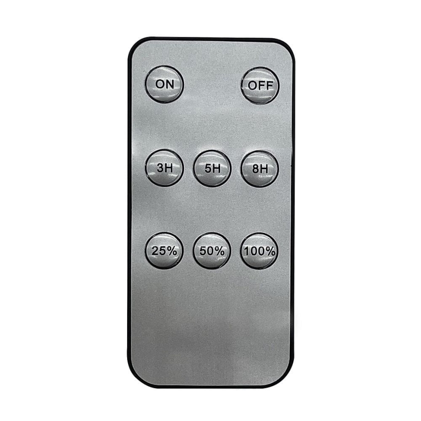 LED solcellslampa CELINA LED/1,8W/3,7V 2400 mAh IP44 + fjärrkontroll