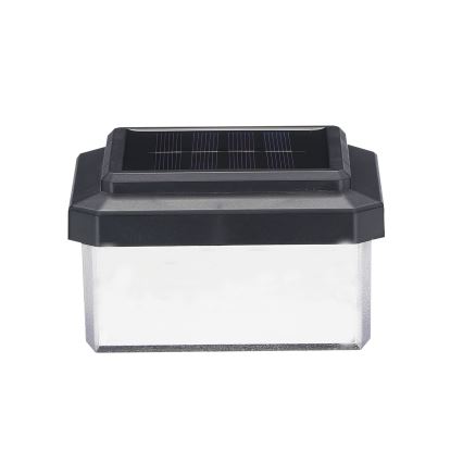 LED solcellslampa ELVO LED/4,5W/1,2V 300 mAh IP44 svart