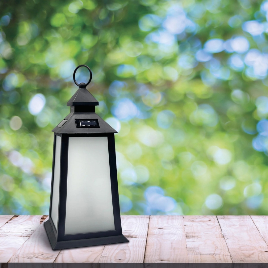 LED solcellslampa FENIX LED/1,2V 200 mAh IP44 svart