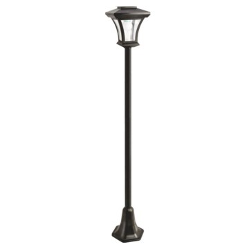 LED-solcellslampa för utomhusbruk LED 1,2 V 1800 mAh IP44 svart