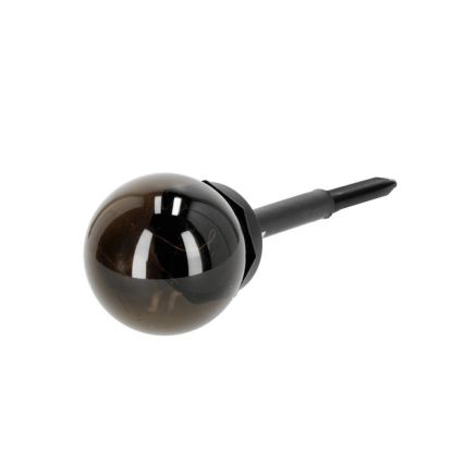 LED-solcellslampa GLEAM LED/1,2V 3000K IP44 40 mAh rökfärgad/svart