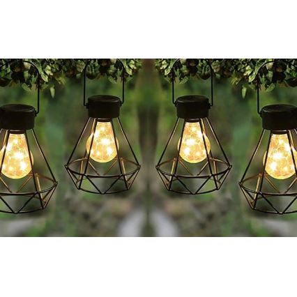 LED Solcellslampa för hängande användning LED/0,1W/1,2V 600 mAh Ø 13 cm