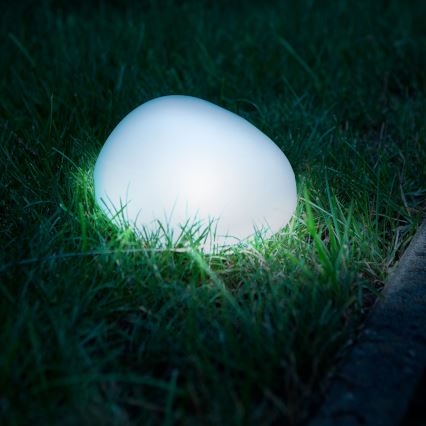LED-solcellslampa LED 1,2 V, 300 mAh, IP44 – stenformad