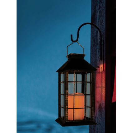 LED Solcellslampa LED/1,2V 200 mAh IP44 patina