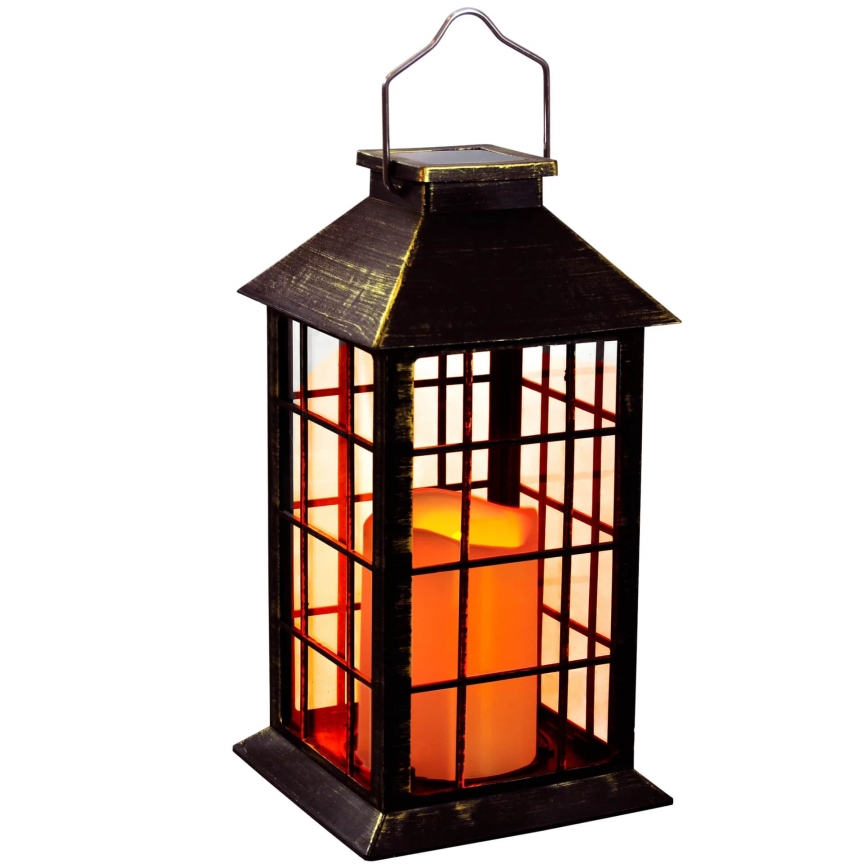 LED Solcellslampa LED/1,2V 200 mAh IP44 patina