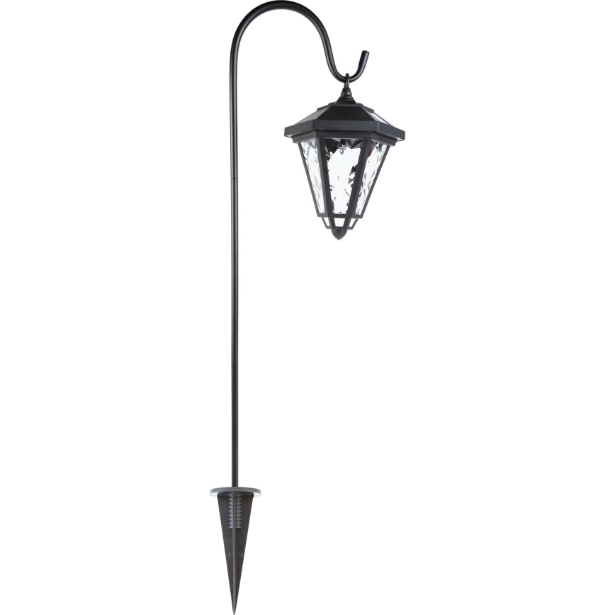 LED-solcellslampa LED/1,2V 200 mAh IP44  svart