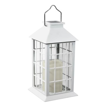 LED Solcellslampa LED/1,2V 200 mAh IP44 vit