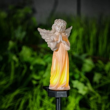 LED solcellslampa LED/1,2V 300 mAh IP44 ängel