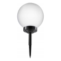 LED solcellslampa LED/1,2V 6500K 200 mAh Ø 25 cm IP44 vit/svart