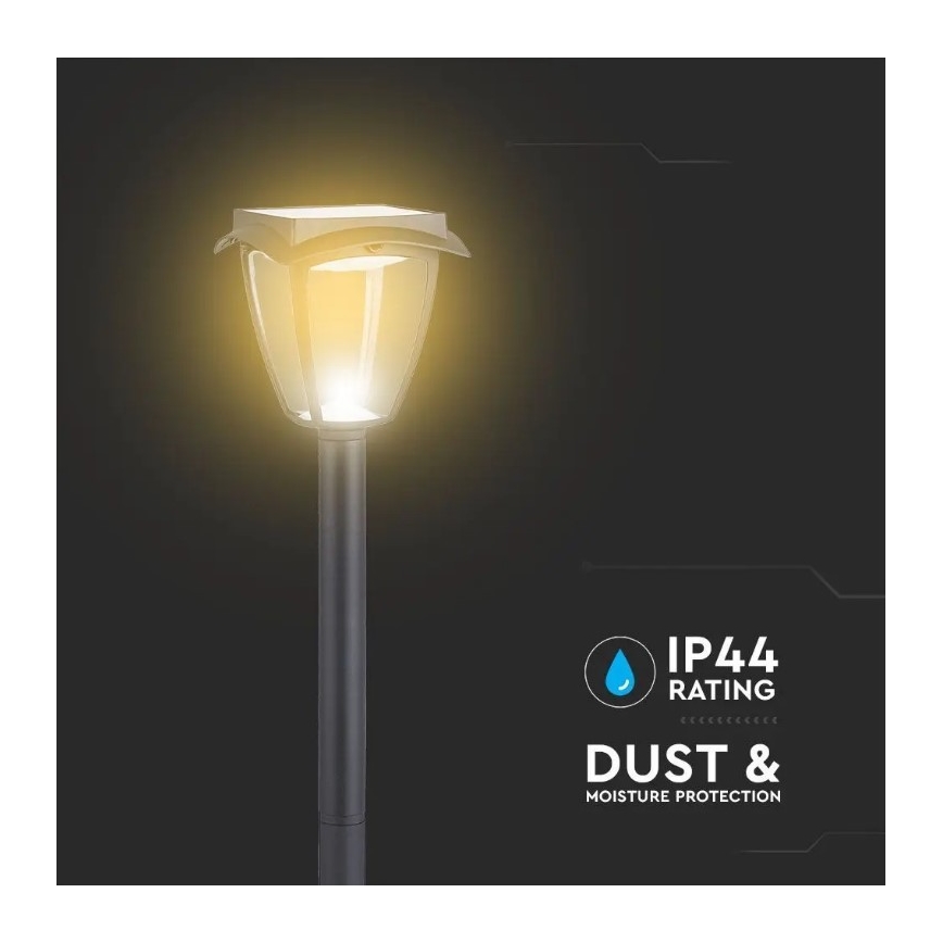 LED Solarlampa LED/2W/230V 93 cm 3000/6000K IP65 2200 mAh