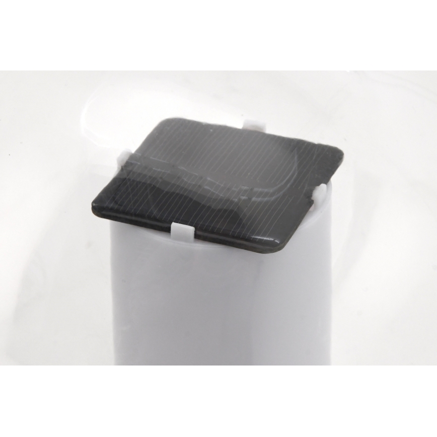 LED Solcellslampa LED/900mAh IP68 vit