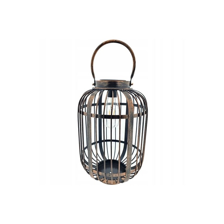 LED Solcellslampa LORETA 1xE27/1,2V 600 mAh IP44